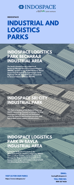 IndoSpace Industrial & Logistics Park Becharaji located on the outskirts of Becharaji-Mandal Special Investment Region (BMSIR), spread across 10,000 Hectares. To get the Warehouse Space in Becharaji Industrial Area, click here!
