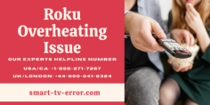 Have you been irritated by Roku Overheating? Don’t worry: Get in touch with our experienced experts and get details about Roku Device. For more details just dial our toll-free helpline numbers at USA/CA: +1-888-271-7267 and UK/London: +44-800-041-8324. We are 24*7 available for you the best service. Read more:- https://bit.ly/3mf9x4o