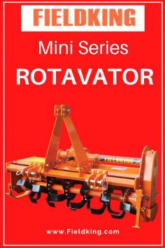 Mini Rotavator | Rotary Tiller Mini Series by Fieldking
