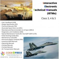 IETM stands for Interactive Electronic Technical Manual Services which are classified as Level 1, Level 2, Level 3, Level 4 and Level 5. IETM is the replacement of paper work which is equivalent for a paper- based presentation.

For more information visit our site : https://www.codeandpixels.net/interactive-electronic-technical-manual-services-levels