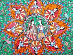 Get Folk Art Madhubani Paintings - Rasa Mandala

This painting is a perfect combination of Mandala and Madhubani art forms, depicting Lord Krishna and Radha in their handsome lila while the other gopis dance joyfully in a circle around them. Madhubani art is symbolic of depicting historic deities and backgrounds full of flowers and petals highlighting nature scenes in a vibrant and colorful palette. Mandala in Sanskrit means, Magic Circle and represents the soul of an art, it is a therapy for making order out of disorder.

Visit for Product: https://www.exoticindiaart.com/product/paintings/rasa-mandala-DP41/

Paintings: https://www.exoticindiaart.com/paintings/

#paintings #folkart #madhubanipaintings #indianart #art