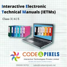 IETM stands for Interactive Electronic Technical Manual Services which are classified as Level 1, Level 2, Level 3, Level 4 and Level 5. IETM is the replacement of paper work which is equivalent for a paper- based presentation.

For more information visit our site : https://www.codeandpixels.net/interactive-electronic-technical-manual-services-levels