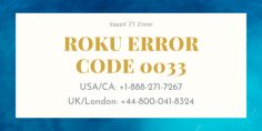 Now you can find the solution on how to resolve Roku Error Code 0033 with the help of our website or get in touch with our experts. Just dial toll-free helpline numbers at USA/CA: +1-888-271-7267 and UK/London: +44-800-041-8324. We are available 24*7 hours. Read more:- https://bit.ly/3q9wUiB