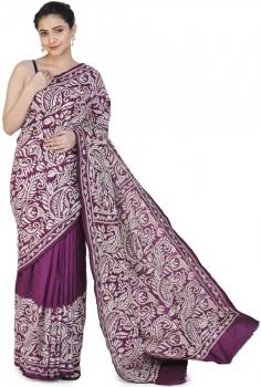 Get Pure Silk Sari from Bengal with Kantha Hand-Embroidered Flowers and Heavy Pallu

A silk sari isn’t just a garment, it lets you have an insight into the Indian life; its style and traditionality reigns even today since the timeless classics. This one shown here is woven in a pure silk thread of royal purple shade, thus shining out the beauty and personality of the wearer. The uniqueness of this sari is that despite being so heavy and gracious, it is very light weight allowing it to be worn in absolute ease, forming well settled pleats.

Visit for Product: https://www.exoticindiaart.com/product/textiles/dark-purple-pure-silk-sari-from-bengal-with-kantha-hand-embroidered-flowers-and-heavy-pallu-SDS24/

Embroidered: https://www.exoticindiaart.com/textiles/Saris/embroidered/

Sari: https://www.exoticindiaart.com/textiles/Saris/

Textiles: https://www.exoticindiaart.com/textiles/

#textiles #sari #embroideredsari #fashion #sari #silksari #bengalisari
