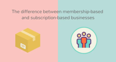 In today's era when e-commerce business is increasing day by day then there is one more concept or model that is getting famous worldwide. Yes, we are talking about Subscription-Based Businesses. But people are confused about this model because of Membership-Based Businesses. So, we are going to explain to you the difference between membership-based businesses and subscription-based businesses. Read More:- https://www.mysubscriptionbusiness.com/blog/the-difference-between-membership-based-and-subscription-based-businesses/