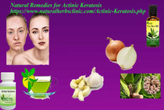 Actinic keratosis is a type of skin disease is caused by too much exposure to the sun. In this contagion, tiny patches of scaly skin occur on the neck, ears, face, forearms, and scalp. Natural Herbs Clinic is an online herbal store that provides Natural Remedies for Actinic Keratosis to get relief.