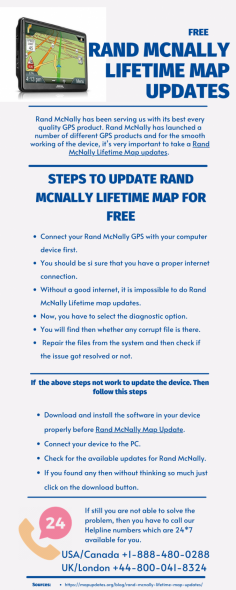 Rand McNally has been serving us with its best every quality GPS product. Rand McNally has launched a number of different GPS products and for the smooth working of the device, it’s very important to take a Rand McNally Lifetime Map update. 