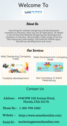 Mobile Application Development Company in London



Are you seeking  mobile application development company in London, then don’t look further anymore. SE Media offering mobile application development company in London at very lowest price. For more info visit our website or contact us today now.