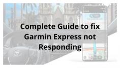 Garmin maps are among the most trusted GPS Navigation Systems, there are some issues that the Garmin Express can face. This can really frustrate you when the Garmin Express not Responding. There are various fixes that you can adopt that might prove worthless to you. Our team is 24/7 available for users to provide the best solution. 