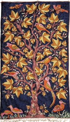 Get Dark-Blue Tree of Life Asana cum Wall Hanging from Kashmir

This exclusive asana is a representation of the natural flora and fauna at its best. It is sourced from the select weavers of Kashmir valley, who have applied their utmost skills to weave this masterpiece. It displays the huge Tree of Life loaded with yellow and mustard shaded maple leaves, embroidered densely in graceful pattern, shape and size on Resham.

Visit for Product: https://www.exoticindiaart.com/product/textiles/dark-blue-tree-of-life-asana-cum-wall-hanging-from-kashmir-SCB89/

Carpets: https://www.exoticindiaart.com/textiles/Carpets/

Textiles: https://www.exoticindiaart.com/textiles/

#textiles #carpets #asana #wallhangings #kashmiritextiles #reshamoncanvas