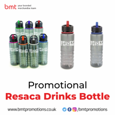 Our promotional 800ml Resaca Sports Bottles combine smart design with eye-catching coloured features and are made from Tritan plastic which is both BPA and PVC-free. Designed with a built-in fold-away straw, this printed bottle has a full-wrap print area thats generously sized to display your logo and artwork in all its glory.
https://bmtpromotions.co.uk/product/resaca-drinks-bottle/