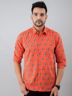 Choose from a wide range of Cotton Shirts Online at Feranoid. Check out Pure Cotton Shirts for Mens, Casual Shirts Online & Printed Shirts Online with us.
