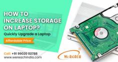 WeReach Infotech is best laptop service center for all brands like - Dell, Compaq, Lenovo, Samsung, HP, Sony, IBM, Asus, Toshiba, Acer, Asus, etc. They provides quick solutions to your laptop computer requirements. They need specialized repair solutions for all sorts of laptops.

For More Details: Https://Www.Wereachindia.Com/