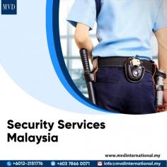 MVD International is a leading security service provider company in Malaysia. We are popular for providing the best security services at lower prices with trained and professional security guards.
