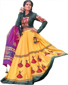 Silk Lehenga and Embroidered Choli from Gujarat

When chalking out traditional attires for various wedding functions or festivals, lehenga captures the prime position. The art silk shown here is a perfect drape for mehendi or haldi function or the famous Navaratri festival, because of its exclusive hand embroidery, traditional Rajasthani or Gujarati touch and tricolored vibrant combinations beautified with multicolored tassels.

Gujarati Silk Lehenga and Choli: https://www.exoticindiaart.com/product/textiles/green-and-yellow-lehenga-and-embroidered-choli-from-gujarat-with-printed-dancing-village-girls-SKX13/

Lehenga Choli: https://www.exoticindiaart.com/textiles/salwarkameez/lehenga/

Salwar Kameez: https://www.exoticindiaart.com/textiles/salwarkameez/

Textiles: https://www.exoticindiaart.com/textiles/

#textiles #salwarkameez #gujaratitextiles #lehengacholi #gujaratisilktextiles #embroderedcholi #fashion #ladieswear