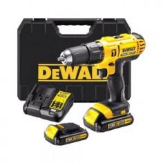 toptopdeal- DEWALT 18V Combi Drill X2 Upgraded 1 5AH Batteries Fast Charger Latest T STAK CASE Complete KIT