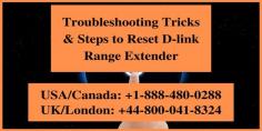 Checkout the latest article for complete guide to Reset D-link Range Extender. This article helps you find the reason for reset the d-link extender or you can also get in touch with our experts. Dial toll-free helpline numbers at USA/Canada: +1-888-480-0288 and UK/London: +44-800-041-8324. We are 24*7 available hours for provide the service. Read more:- https://bit.ly/2SIB710