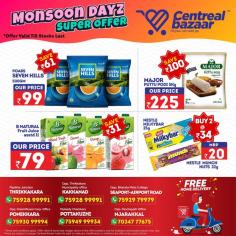Check out the Incredible #Monsoon #Offers at Centreal Bazaar 
Contact Your Nearest Centreal Bazaar NOW!!!…
https://www.facebook.com/hashtag/offers