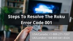 Roku is a streaming device that can be used to watch movies, Tv shows, and listen to music online. Although when the users are using the Roku, there are times when they can face certain issues such as the Roku error code 001. This is commonly known as the Roku activation error. When you are trying to connect your Roku player to the Roku account, the server is going to deny the activation code. There are many reasons why the server is going to deny the code