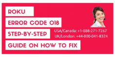 Check out this step-by-step guide on how to fix Roku Error Code 018. Learn how you can resolve the issue or visit our website to know more! You can get in touch with our experts to get the job done right now! Call toll-free helpline numbers at USA/Canada: +1-888-271-7267 & UK/London: +44-800-041-8324. Read more:- https://bit.ly/2TYBgOp