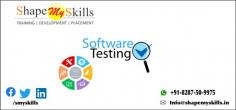 Software Testing Online Training Program | Software Testing Training in Noida 

ShapeMySkills offers Software Testing  Online training in Noida who want to build their career and knowledge but do not have time to attend classroom training than you join shapeMySkills training at online platform and Enroll yourself to experience best learning sessions to groom your skills!
https://shapemyskills.in/courses/software-testing/https://shapemyskills.in/courses/software-testing/