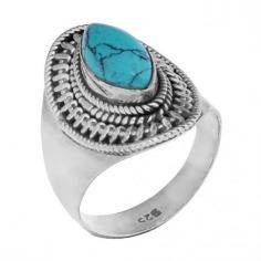Small Turquoise Sterling Silver Ring

This sterling silver ring lets you carry your style and confidence in your hands. The brooch is decorated in a leaf shape of turquoise stone framed in multiple layered patterns of sterling silver with each layer designed in a different kind. The beauty of such a jewel is that its elegance and uniqueness is visible with all attires you are adorned in.

Turquoise Sterling Silver Ring: https://www.exoticindiaart.com/product/jewelry/small-turquoise-sterling-silver-ring-LCM75/

Rings: https://www.exoticindiaart.com/jewelry/sterlingsilver/ring/

Silver Sterling: https://www.exoticindiaart.com/jewelry/sterlingsilver/

Jewelry: https://www.exoticindiaart.com/jewelry/

#jewelry #rings #fingerrings #turquoise #sterlingsilver #fashion