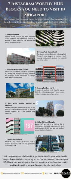 Check these HDB blocks to get inspiration for your home interior design.
This infographic will help you turn your HDB home into a masterpiece. By getting help from the best Singapore interior design firm, you can transform your vision into reality.
