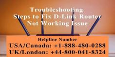 If you don't know how to fix issue d-link router not working? Don't worry: Get in touch with our experts to fix your query instantly. Just dial toll-free helpline numbers in the USA/Canada: +1-888-480-0288 and UK/London: +44-800-041-8324 for the best service. Our experts are 24*7 available for your queries. Read more:- https://bit.ly/2SO8tMc