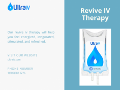 Live your life beyond limits with the help of wellness and recovery therapies that are tailored to your needs. Our revive iv therapy will help you feel energized, invigorated, stimulated, and refreshed. Visit us to know more.