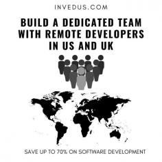 Invedus is UK - based company with 10 years on the market. We help businesses solve the problem of local talent shortage. Build a cross-functional team with custom-hired software engineers and benefit from our value-added services. Outsourcing software development with Invedus and Get the work done in time and cost-effective. Learn more visit the website.
