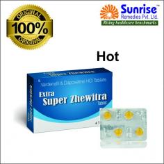 Extra Super Zhewitra is a blend of Vardenafil 40 mg With  Dapoxetine 60 Mg Products, Used in the treatment of Premature discharge and erectile brokenness. 
