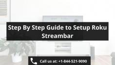 Roku streambar is just not a soundbar but you must know that it is much more than a mono speaker. This stream bar is going to offer you four drivers that are going to fill the room with the sound. In order to attach the stream bar to the internet. You need to get a High-speed premium HDMI cable and your setup will be completed. Today in this article we are going to discuss the article in more detail and how to setup Roku Streambar. For More details visit website or call us at:- +1-844-521-9090