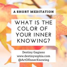What is the Color of Your Inner Knowing?

Explore Yourself through the arts! Using drama, painting, movement, sound, writing, Play, and ritual we delve into our personal growth and development.         

https://www.emergingartslife.com/post/what-is-the-color-of-your-inner-knowing