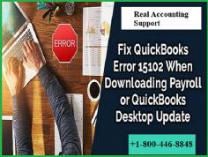 QuickBooks is an accounting software geared mainly toward small and medium-sized business and offer on-premises accounting applications as well as cloud-based versions for business management. QuickBooks Payroll error code 15102 is add-on software that QB users integrate with their accounting software.
https://www.realaccountingsupport.com/quickbooks-payroll-error-code-15102/