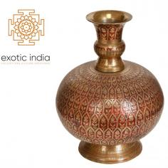 Beautiful Brass Sculpture in a face of Flower Pot. This Flower Pot has handmade artifacts on it, which are designed and beautifully carved with little different flowers and leaves. You will also see that the vase or Flower Pot is beautifully painted with Sweet Deep Red color which increases its beauty. This brass sculpture has good thickness with shows its strength too.

Brass Flower Pot: https://exoticindiaart.com/product/homeandliving/embossed-flower-pot-zcm67/

Planters and Pots: https://exoticindiaart.com/homeandliving/plantersandpots/

Home and Living: https://exoticindiaart.com/homeandliving/

#sculpture #flowerpot #plantersandpots #homeandliving #brasssculptures #desingnerpot #ancientart