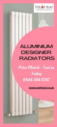 If you are looking for designer radiators then, we provide the best quality of Vertical & Horizontal Aluminium Radiators for your home in different styles, sizes, and colors. Order now https://www.weheat.co.uk/radiators/designer-radiators/vertical-designer-radiators.html
