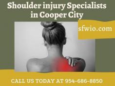 Shoulder injury Specialists in Cooper City