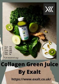 For improving skin elasticity, wrinkles, improving hair growth, and getting quality sleep, collagen green juice can help you a lot. Searching for online purchase of collagen green juice? Contact us today.

