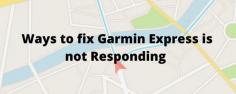 Garmin maps are among the most trusted GPS Navigation Systems, there are some issues that the Garmin Express can face. Among those, one of the most common issues is when the Garmin Express Application not Responding. There are various fixes that you can adopt that might prove worthless to you. Here we are presenting you with the troubleshooting guide for you.  Read More--- https://mapupdates.org/blog/garmin-express-application-not-responding/