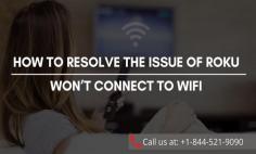 There are times when you are using Roku and you will see that Roku won’t connect with WiFi. There are many reasons that might have been responsible for this issue. There may be some issues that you may have been experiencing with Roku and it is usually fine. You do not have to panic. We will guide you about how to overcome the problem that Roku won’t connect to wi-fi. For more information Related this call our experts at +1-844-521-9090.