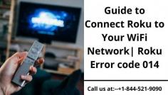 Roku is a great media streamer and it can provide the users with the content that they long to see. One of the most common issues could be Roku can’t connect to WiFi network or error code 014. This error is not entirely the device’s fault. Roku Error Code 014 is one of those errors which commonly occur while setting up the Roku device. In this article, we will give you a complete overview of this error code and will help you to fix this error.