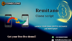 Remitano clone script is a crypto exchange clone software that helps in developing a power-packed crypto exchange that functions similar to the existing Remitano.
 
Get to know more about the Remitano clone script