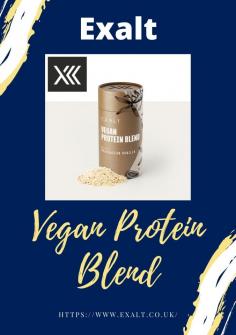 EXALT offers supercharged vegan protein blend loaded with natural supplements online at great prices. We’re here to support your non-stop lifestyle and make maintaining a healthy diet a breeze. Each bottle of EXALT is crafted by hand and made fresh to order using all-natural, luxury ingredients of the highest quality. To know more, visit our website!