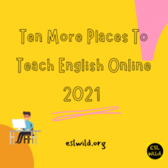 Take a look at ten more online companies hiring English teachers right now. Teaching English online has never been easier. There is a constant flow of new online schools and platforms hiring remote teachers for online ESL jobs. Online ESL jobs are quick and easy to apply for at ESLwild.org. To find the right place to teach for you.