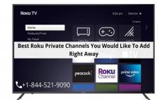 -Roku is one of the most popular media streaming devices. It comes with a whole package of entertainment through both private and free channels. There are mainly two sources of channels: one is Roku device’s streaming channel library and the second is the source of Roku private channels. You can easily add your desired channels on Roku and watch the content of your choice. For More Information related to this you can Call our experts +1-844-521-9090.  https://smart-tv-error.com/roku-private-channels/