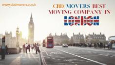 CBD Movers is the most reputed and best-moving company in London. All movers are well experienced and are equipped with the latest equipment in order to make our valuable customers moving experience hassale free in London. All removalists offer budget-friendly services. Visit: www.cbdmovers.co.uk