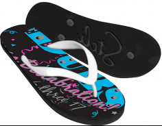 We manufacturer the flip flops for the other popular brands. And also manufacture for the corporate or promotional activities with customize logos.  