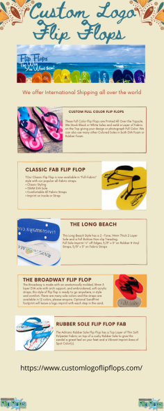 Get trendy wholesale slide shoes on customlogoflipflops at best prices. We are the most popular slides wholesale vendor. You can visit our website and order now for your best collections.
