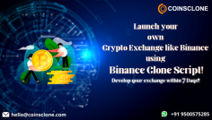 It is really an awesome idea to step into a crypto business by launching your own crypto exchange like Binance using Binance Clone Script!

Binance Clone Script is a crypto exchange software that helps in developing an immersive crypto exchange like Binance. Developing a crypto exchange using a clone script majorly reduces your time being spent on and it is cost-effective. Using this clone script you can launch your own crypto exchange similar to Binance within 7 days!! 

Sounds interesting right! 

Give a look into this blog to know more interesting things about this Binance Clone Script...

https://bit.ly/3BAxACU
