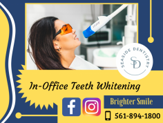 Easy Whitening Procedure by Safely

A quick way to teeth whitening to bring a brighter smile and protect gums on the tooth surface and restore the natural color of teeth. To reach us - Info@seasidedentistryjupiter.com.